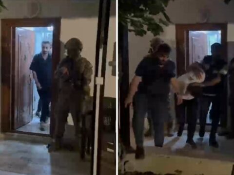 İBB yöneticisi kaçırılmıştı. Son operasyonun görüntüleri ortaya çıktı